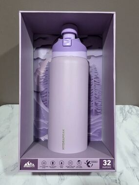 Hydrapeak Lavender 32oz Insulated Water Bottle